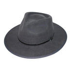  Benadict Fedora Hat - Grey