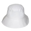  Sadie Linen Bucket Hat - White