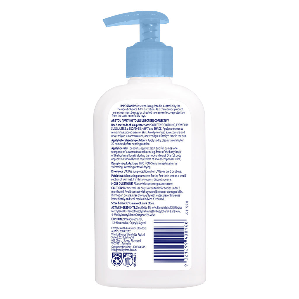  Sensitive Sunscreen SPF50+ 200ml