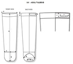  Unisex Sun Sleeve - White