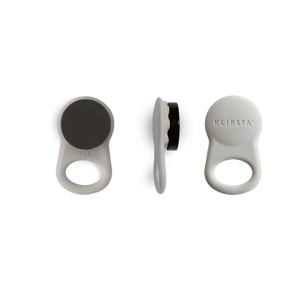  Spex Sunglasses Clip - 2 Pack - Black/Stone