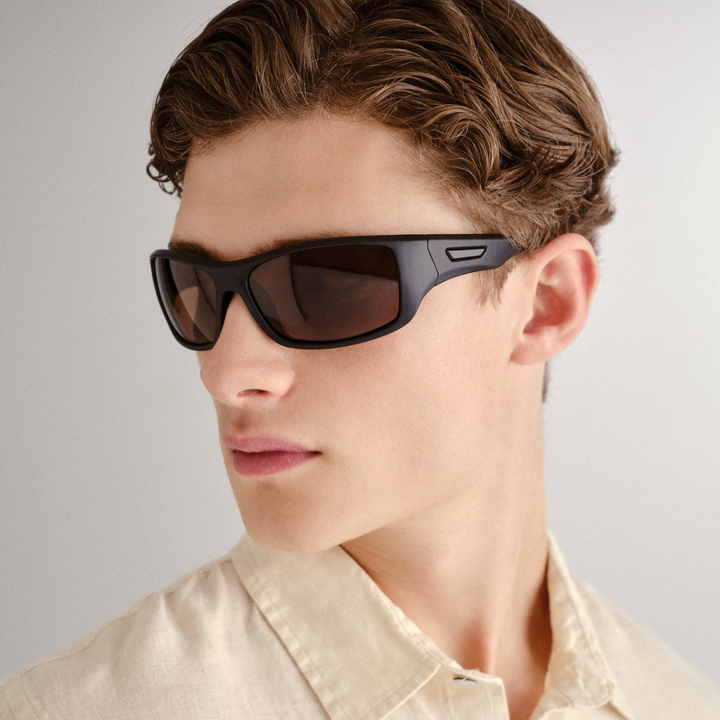  Burleigh Sunglasses - Matte Black Tort