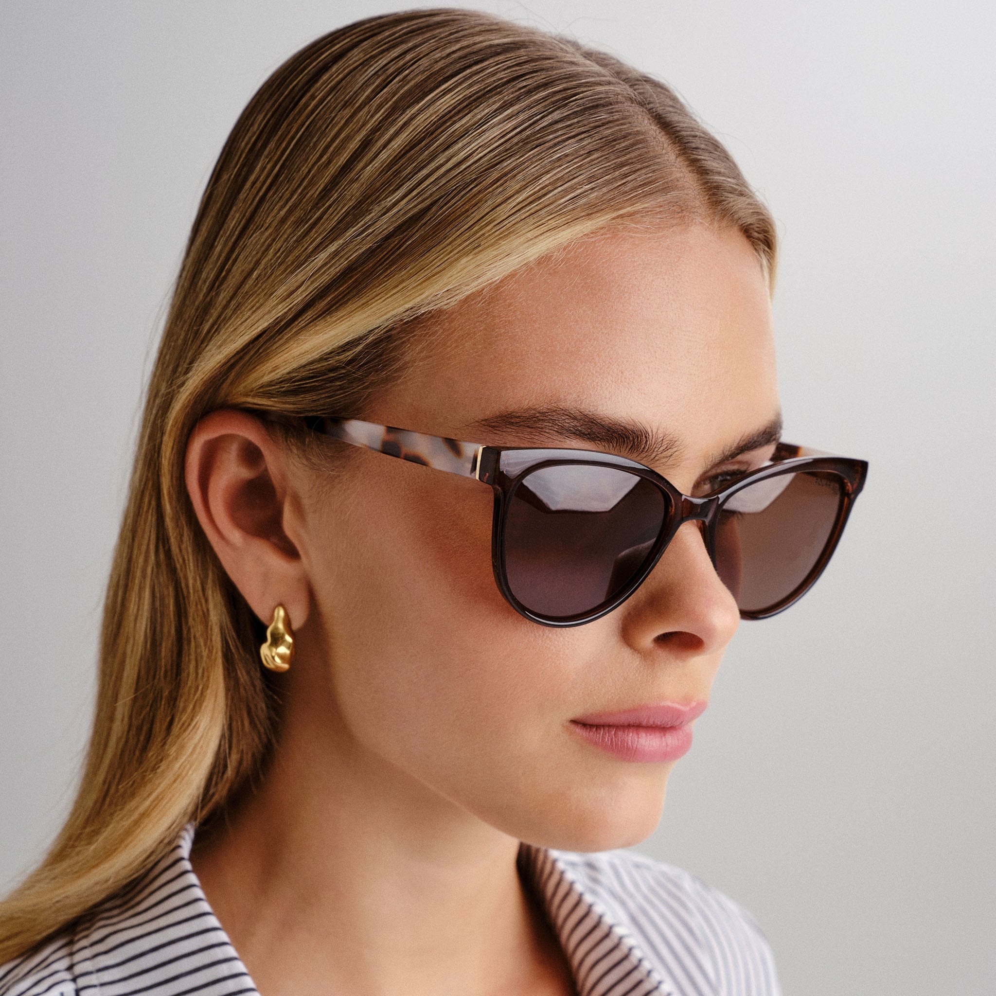  Evandale Sunglasses - Chocolate Cookie Tort