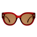  Eurella Sunglasses - Burgundy/Tort