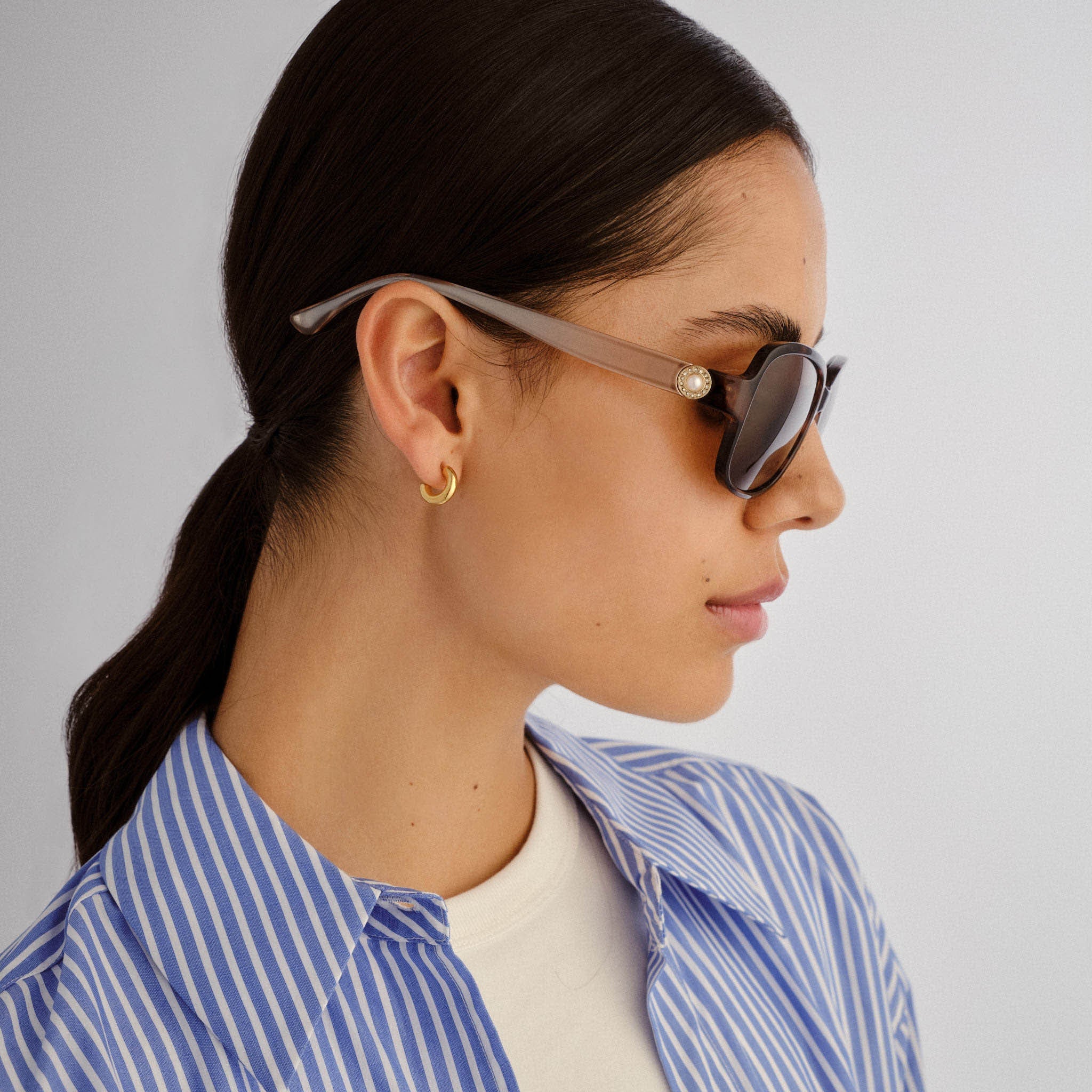  Abbey Sunglasses - Dark Tort/Tan