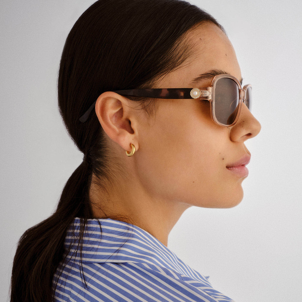  Abbey Sunglasses - Blush/Cookie Tort