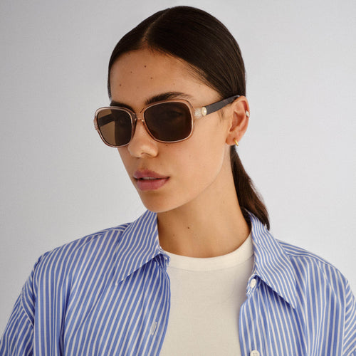  Abbey Sunglasses - Blush/Cookie Tort
