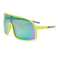  Outfield Shield Sunglasses - Neon Green/Cobalt