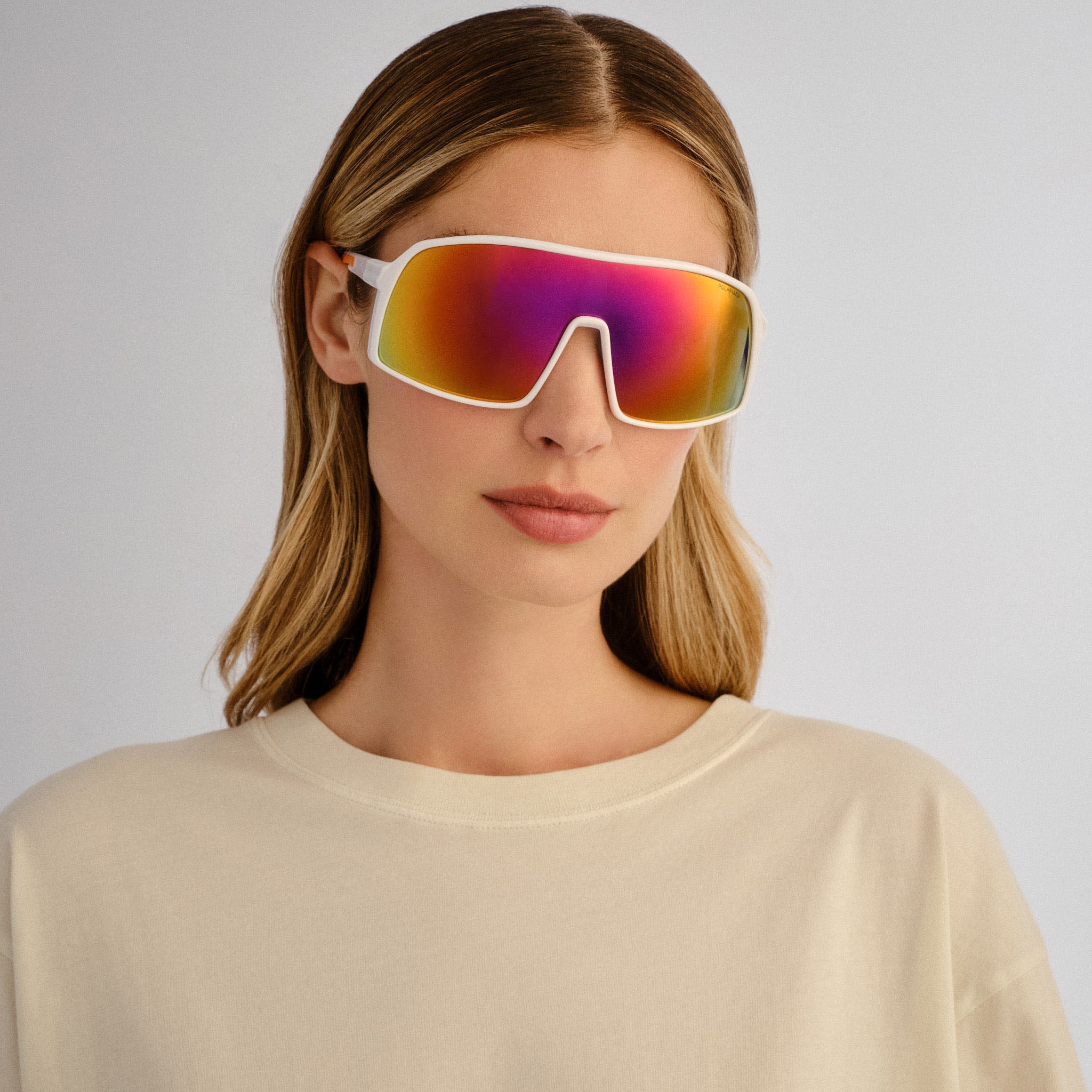  Outfield Shield Sunglasses - White