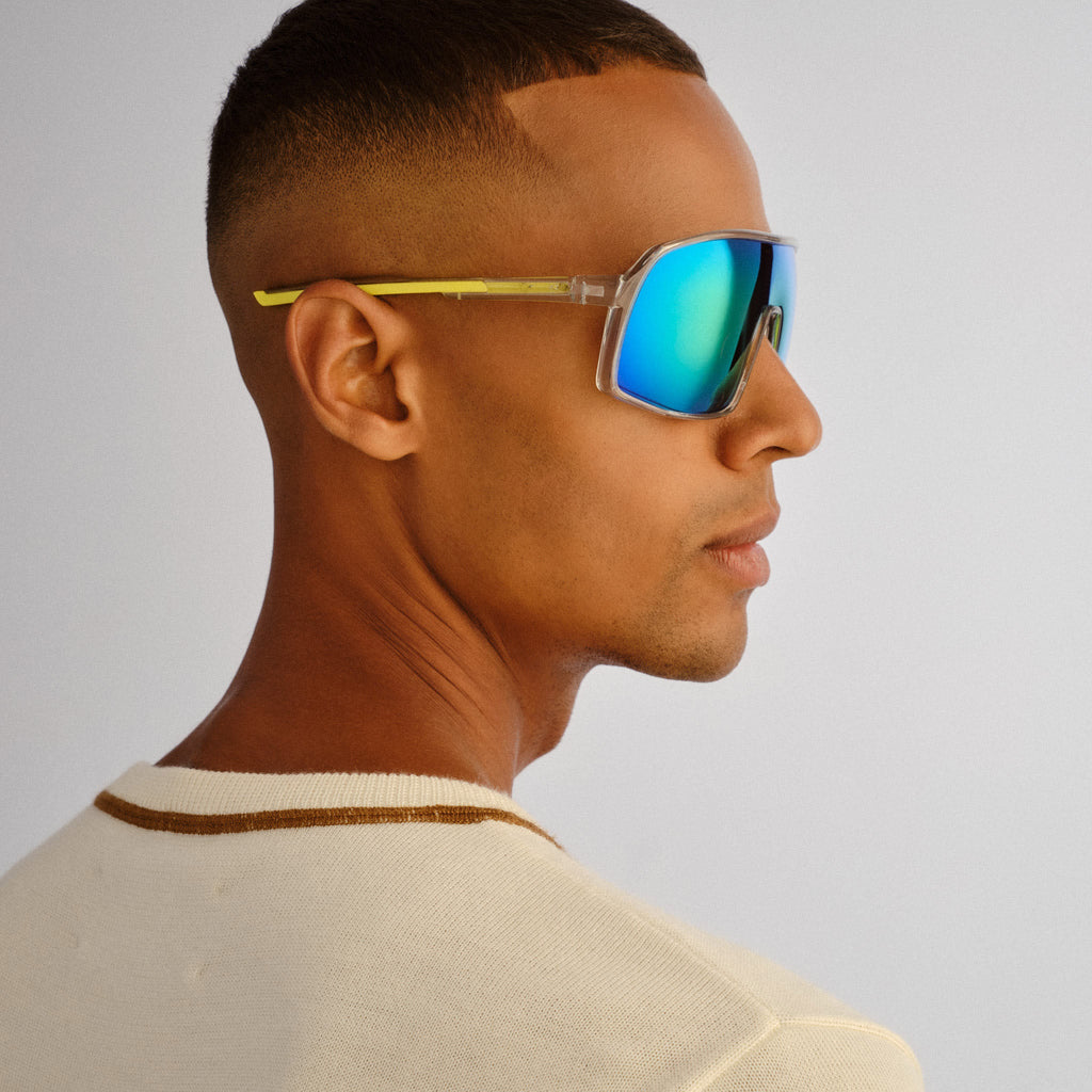  Outfield Shield Sunglasses - Clear