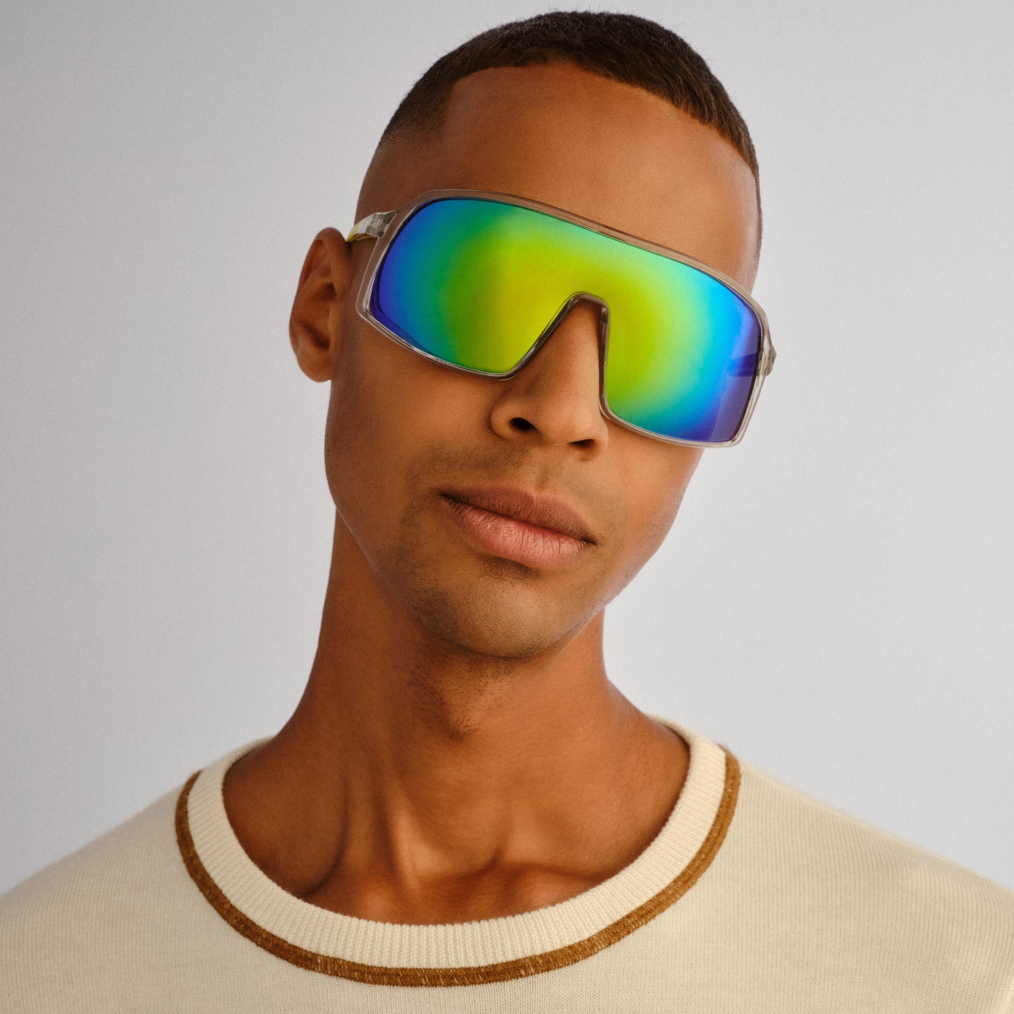  Outfield Shield Sunglasses - Clear