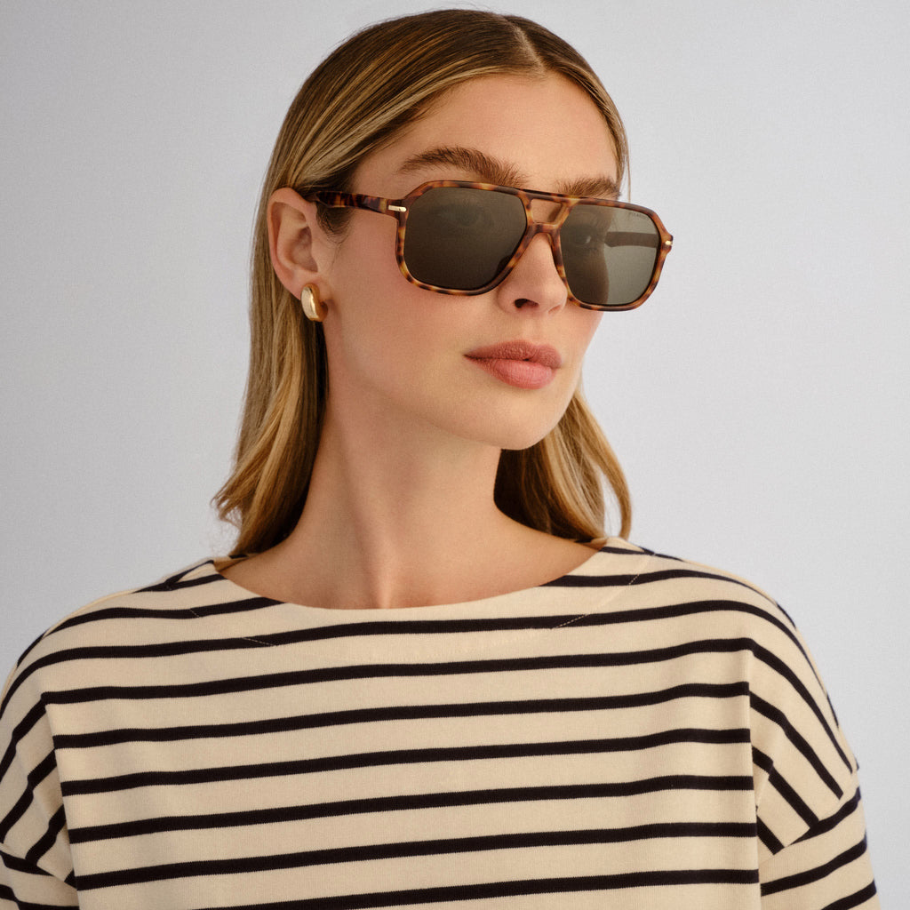  Jensen Sunglasses - Amber Tort
