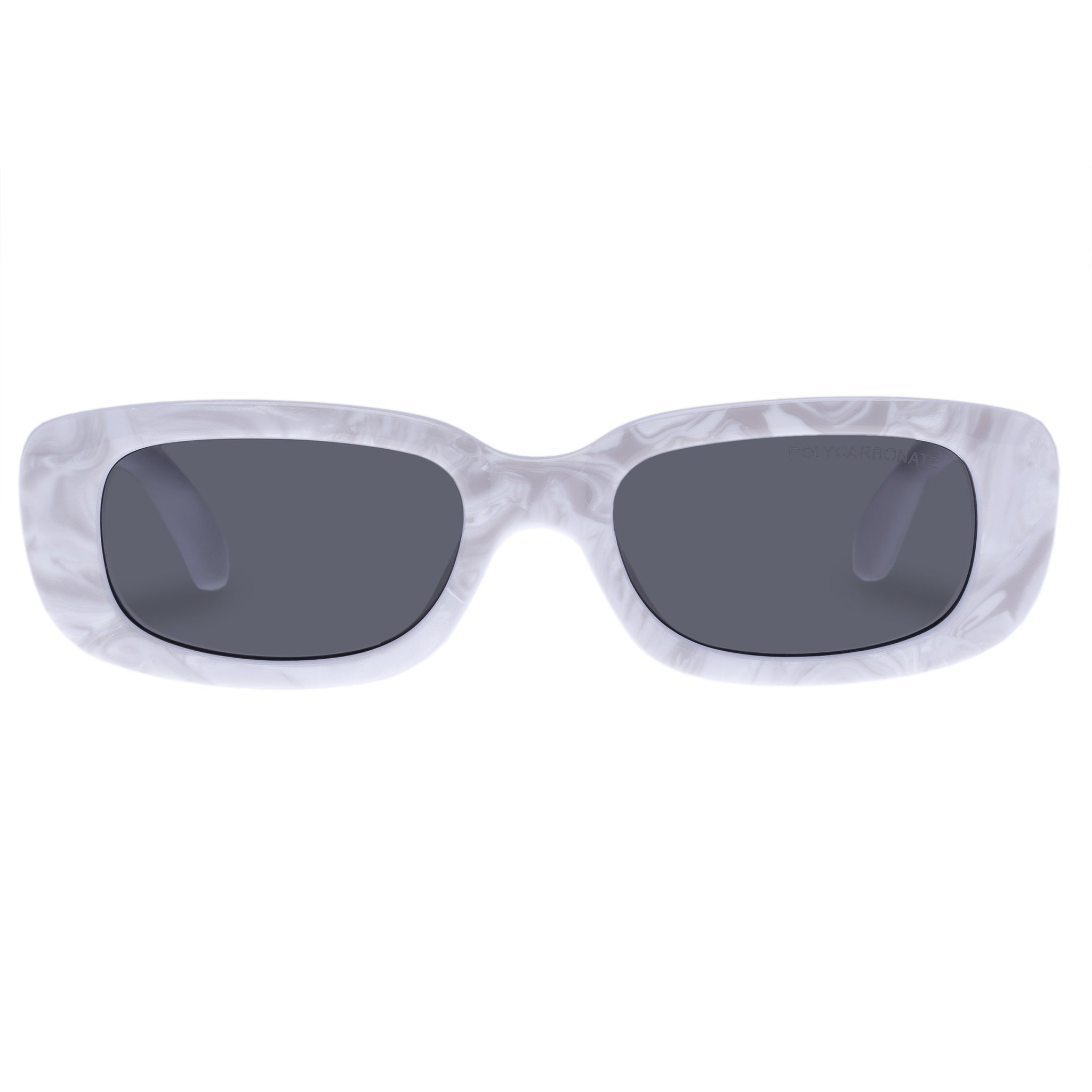  Budgie Sunglasses - White Seashell
