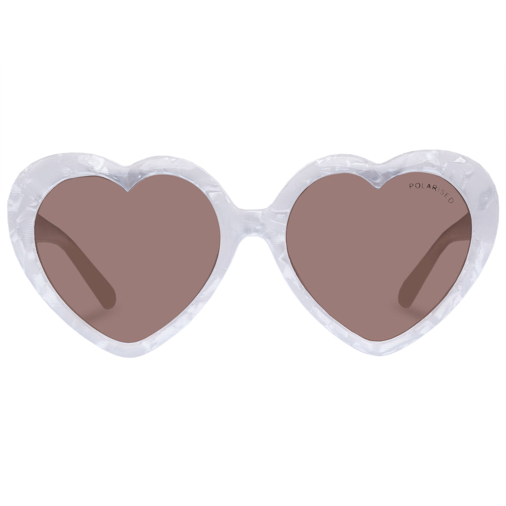  Lovebird Sunglasses - Ivory Seashell