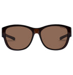  Samaria Fitover Sunglasses - Brown Leopard