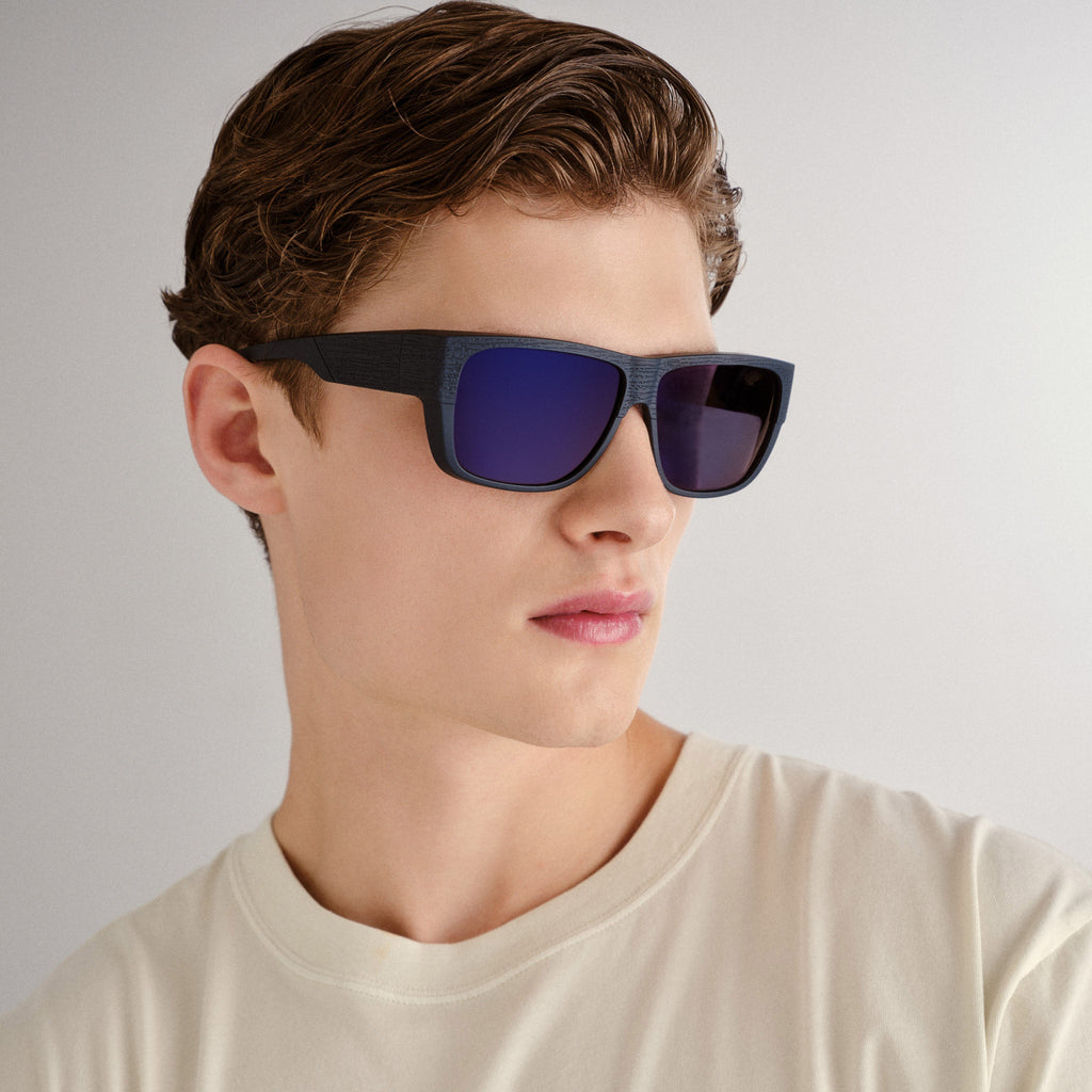  Natone Fitover Sunglasses - Navy