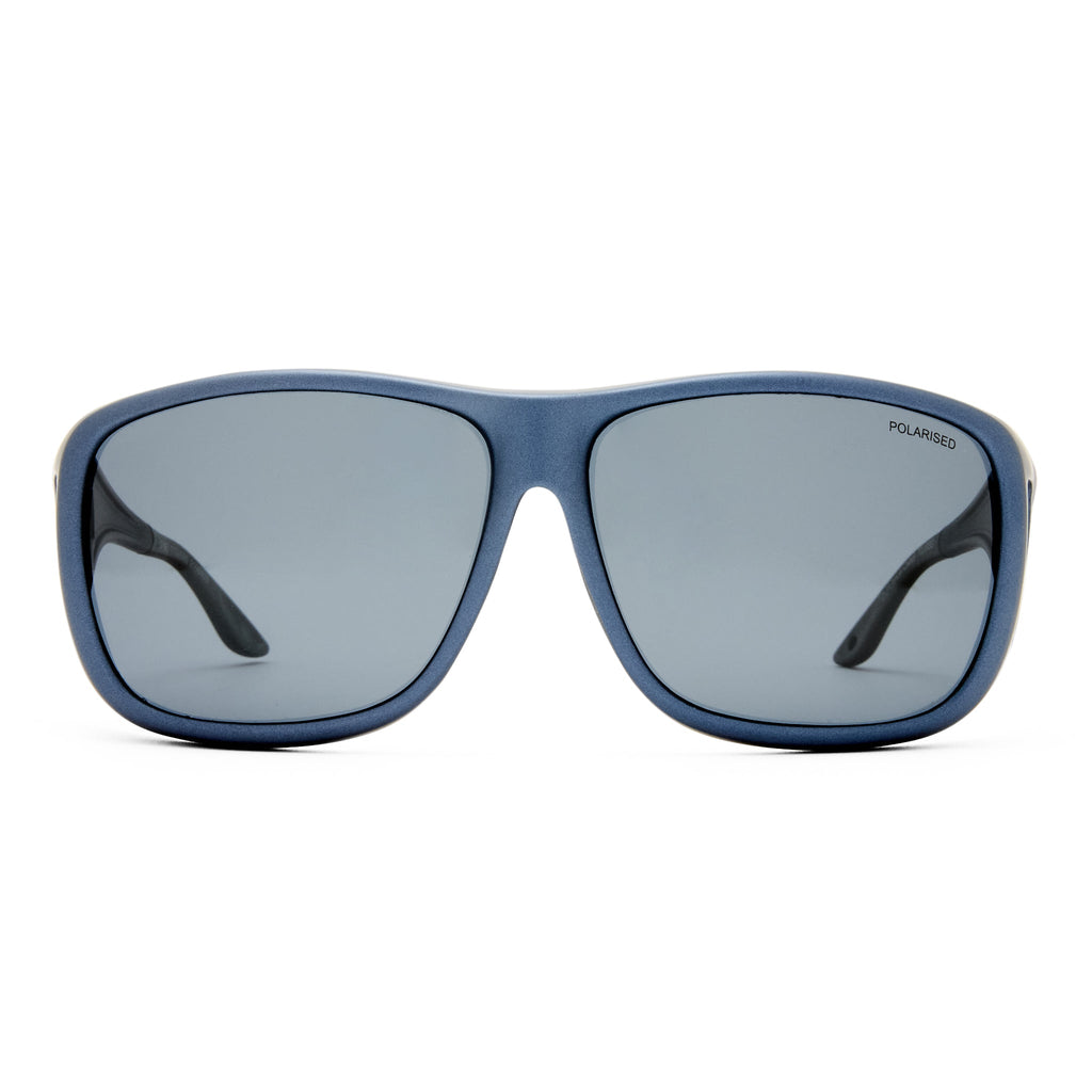  Gymea Fitover Sunglasses - Metallic Blue