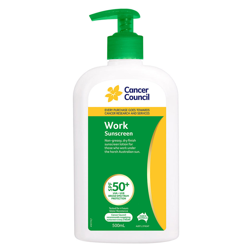  Work Sunscreen SPF50+ 500ml