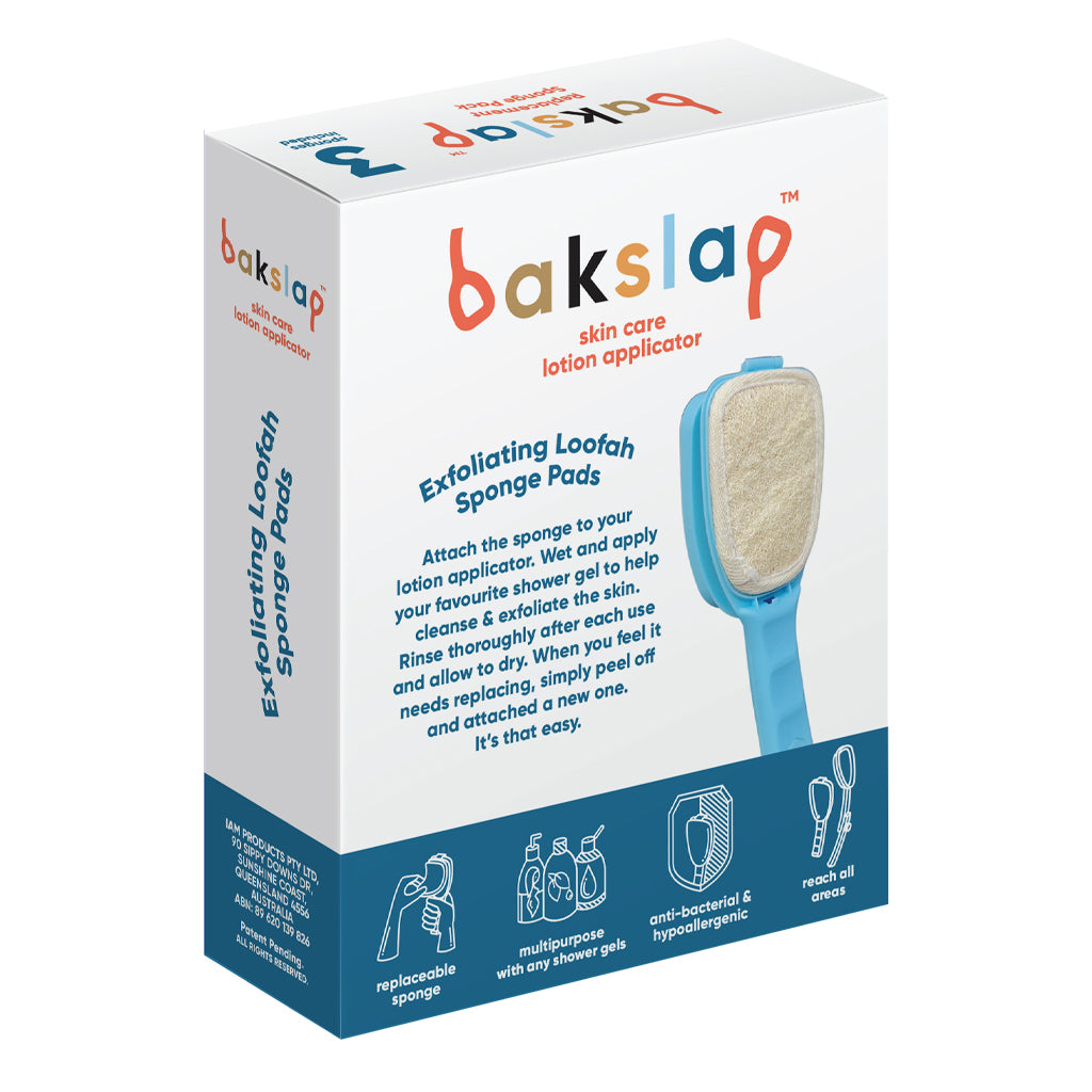  Bakslap Exfoliating Pads - 3 Pack