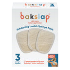  Bakslap Exfoliating Pads - 3 Pack