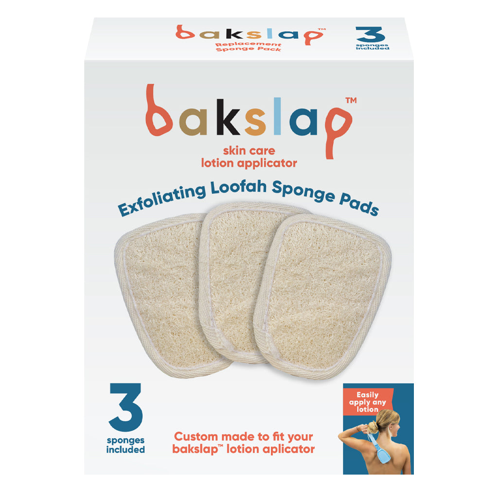  Bakslap Exfoliating Pads - 3 Pack