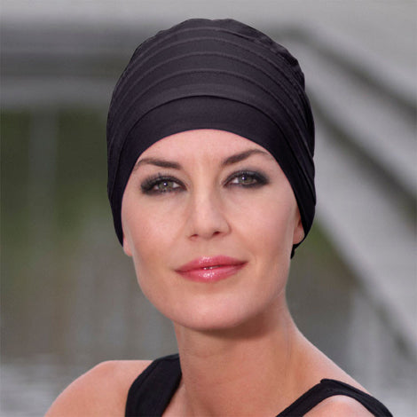  Christine Yoga Turban - Black