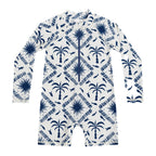  Infant Resort Palm Swim Zip Suit