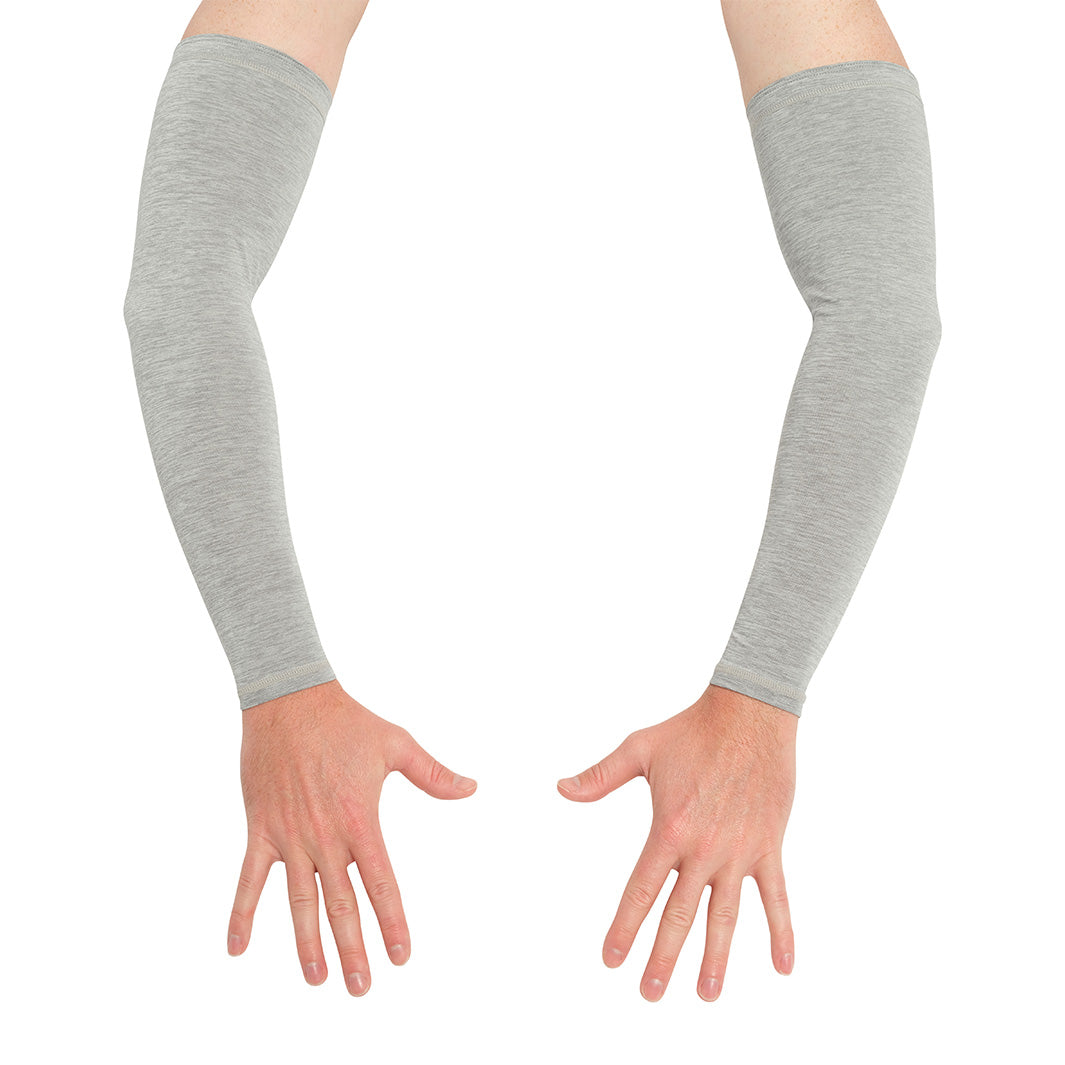  Active UV Sleeve Set - Light Grey Marle