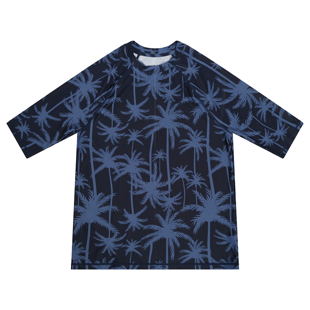  Mens Tropical Palm SS Rashie